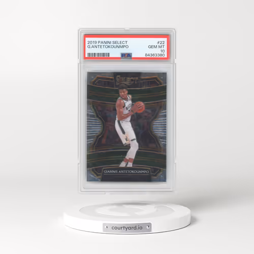 2019 Panini Select #22 Giannis Antetokounmpo (PSA 10 GEM MINT)