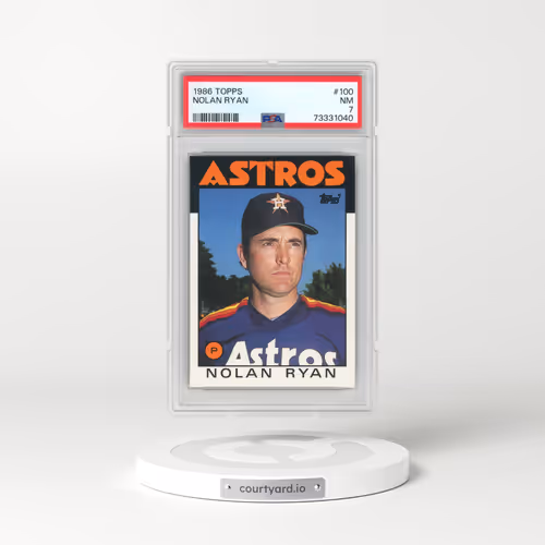 1986 Topps #100 Nolan Ryan (PSA 7 NM)