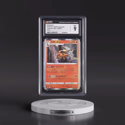2022 Pokémon GO #010/071 Charizard - Holo (CGC 9 MINT)