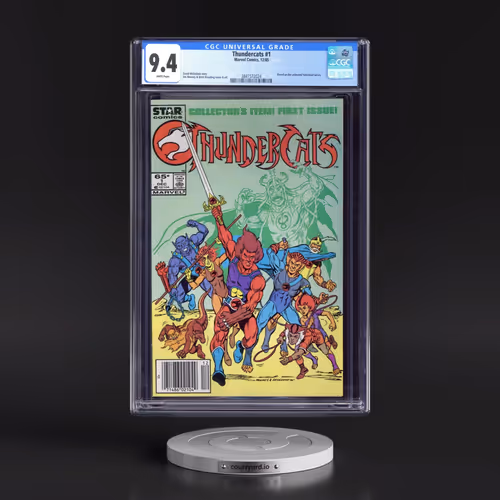 Thundercats #1 CGC 9.4 White Pages (Marvel Comics, 12/85) - Universal