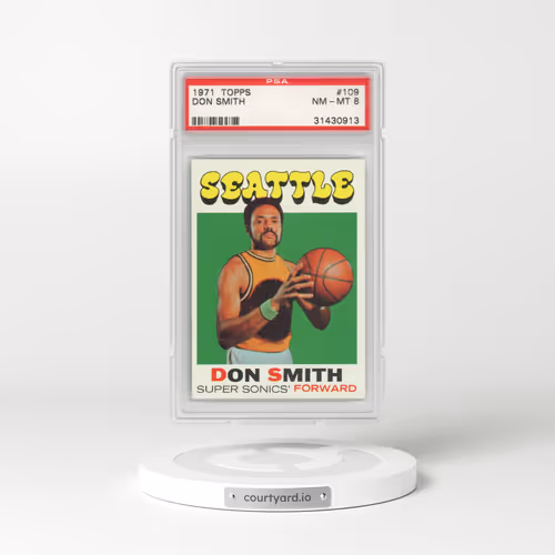 1971 Topps #109 Don Smith (PSA 8 NM-MT)
