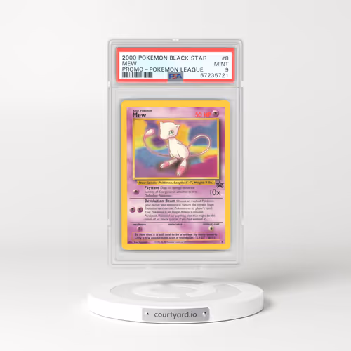2000 Black Star Promo #8 Mew (PSA 9 MINT)