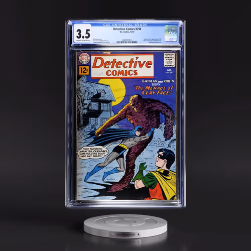 Detective Comics #298 CGC 3.5 Cream to Off-white Pages (DC Comics, 12/61)
