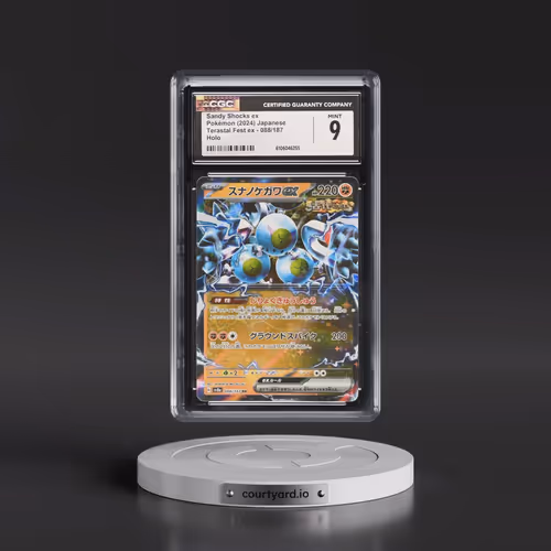 2024 High Class Pack: Terastal Fest ex - sv8a #088/187 Sandy Shocks ex - Holo (CGC 9 MINT)