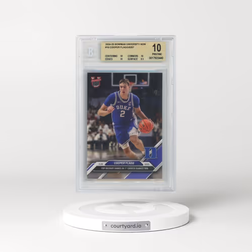 2024-25 Bowman U Now #16 Cooper Flagg (BGS 10 PRISTINE)