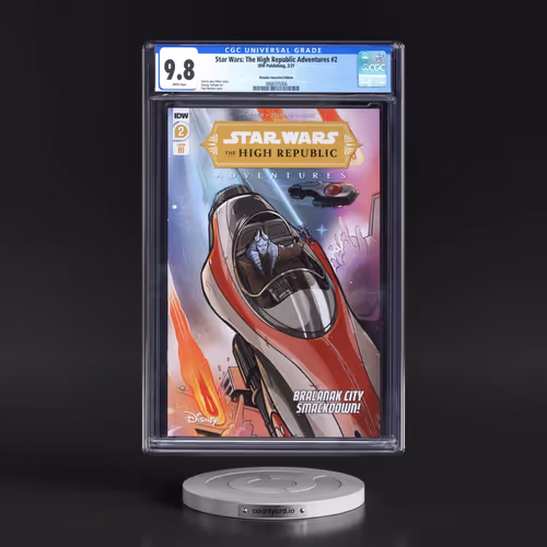 Star Wars: The High Republic Adventures #2 CGC 9.8 White Pages (IDW Publishing, 3/21) - Universal Re