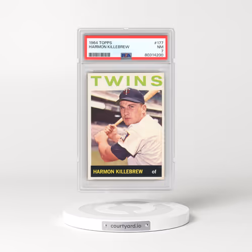 1964 Topps #177 Harmon Killebrew (PSA 7 NM)