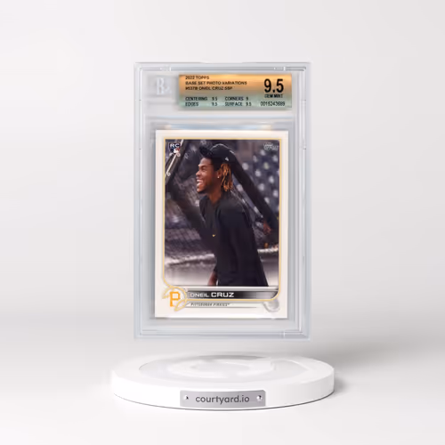 2022 Topps #537 Oneil Cruz - Series 2-Ssp (BGS 9.5 GEM MINT)
