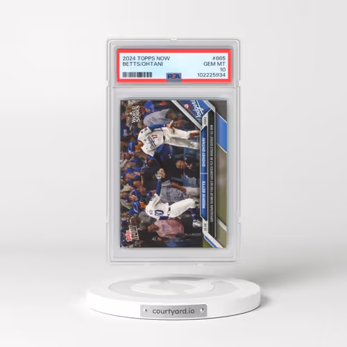 2024 Topps Now #865 Mookie Betts/Shohei Ohtani (PSA 10 GEM MINT)
