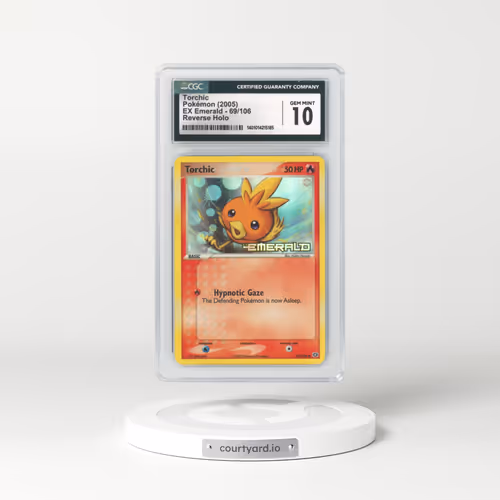 2005 EX Emerald #69 Torchic - Holo (CGC 10 GEM MINT)
