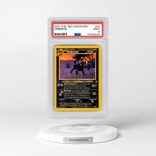 2001 Pokémon Neo Discovery #32 Umbreon (PSA 9 MINT)