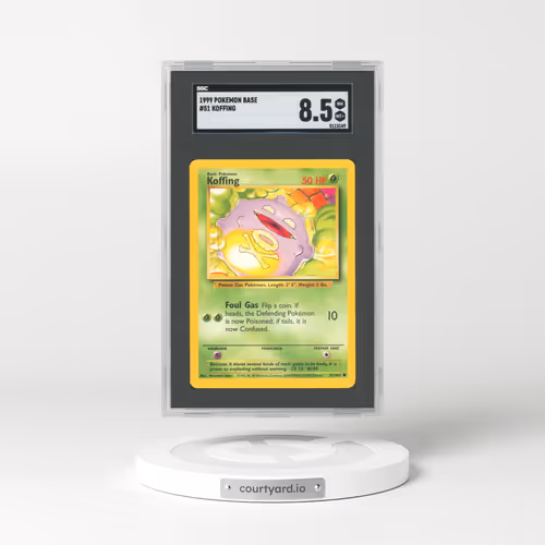 1999 Base Set #51 Koffing (SGC 8.5 NM-MT+)
