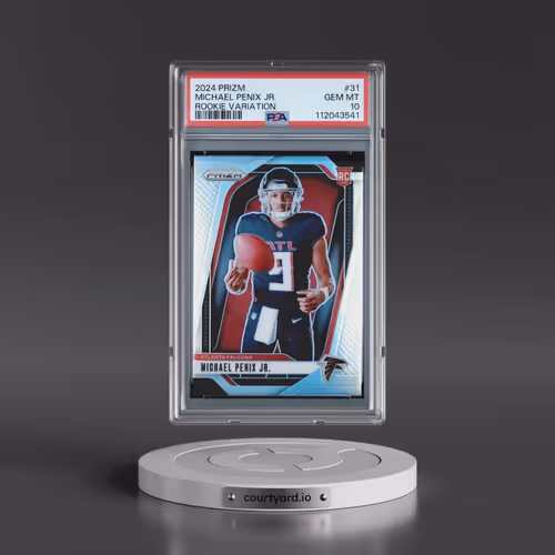 2024 Panini Prizm Rookie Variation #31 Michael Penix Jr. (PSA 10 GEM MINT)