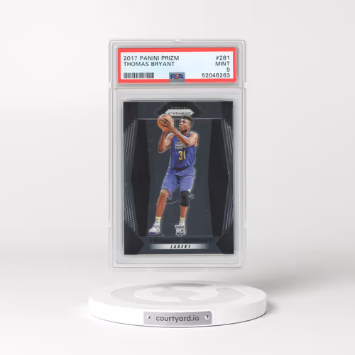 2017 Panini Prizm #281 Thomas Bryant (PSA 9 MINT)