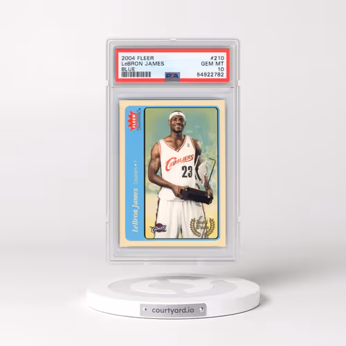 2004 Fleer Tradition #210 LeBron James - Blue (PSA 10 GEM MINT)