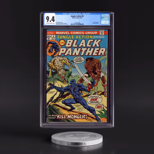 Jungle Action #6 CGC 9.4 Off-white to White Pages (Marvel Comics, 9/73)