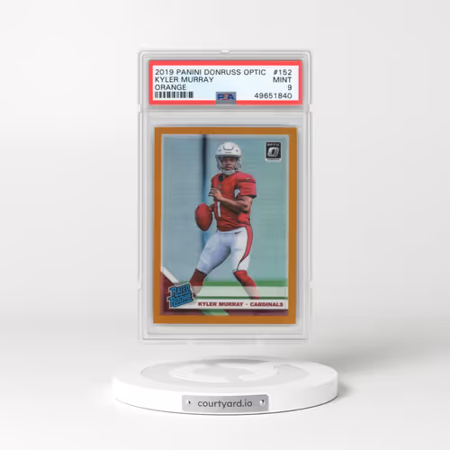 2019 Panini Donruss Optic #152 Kyler Murray - Orange (PSA 9 MINT)
