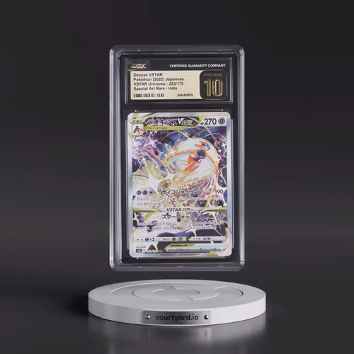 2022 VSTAR Universe #223/172 Deoxys VSTAR - Special Art Rare Holo (CGC 10 PRISTINE)