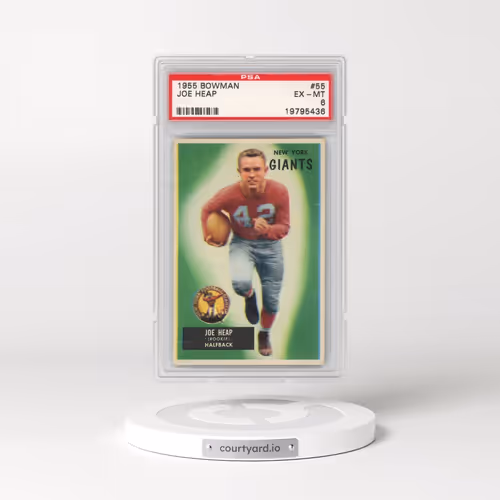 1955 Bowman #55 Joe Heap (PSA 6 EX-MT)