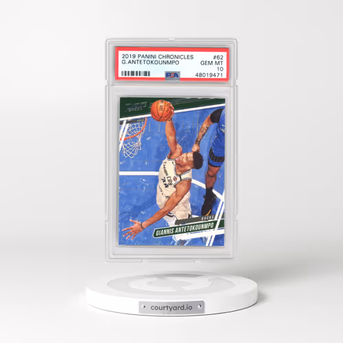 2019 Panini Chronicles #62 Giannis Antetokounmpo (PSA 10 GEM MINT)