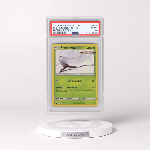 2019 Pokémon Sun & Moon Hidden Fates #SV5 Pheromosa - Holo (PSA 10 GEM MINT)
