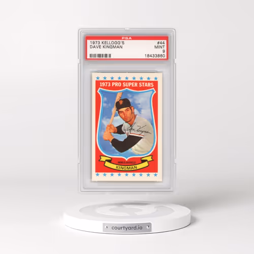 1973 Kellogg's #44 Dave Kingman (PSA 9 MINT)
