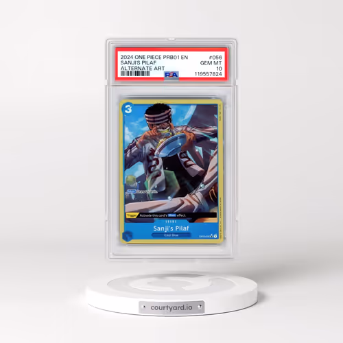 2024 One Piece PRB01-Premium Booster -One Piece Card the Best #056 Sanji's Pilaf - Alternate Art (PS