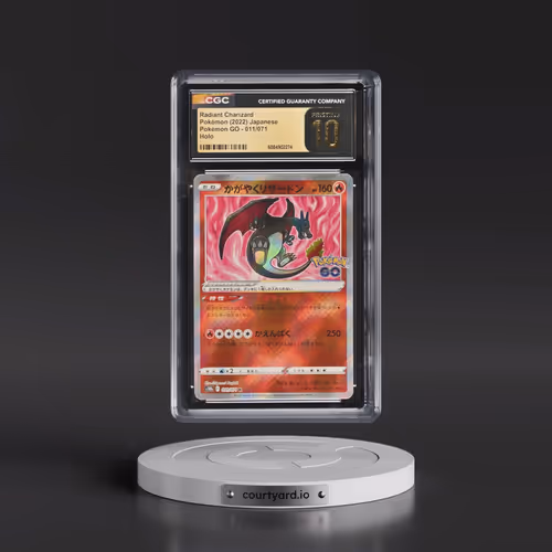 2022 Pokémon GO #011/071 Radiant Charizard - Holo (CGC 10 PRISTINE)