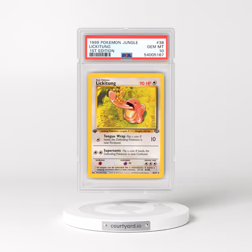 1999 Pokémon Jungle #38 Lickitung - 1st Edition (PSA 10 GEM MINT)