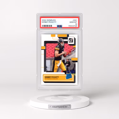 2022 Panini Donruss #301 Kenny Pickett (PSA 10 GEM MINT)