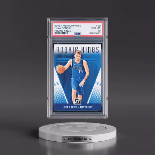 2018 Panini Donruss Rookie Kings #20 Luka Doncic (PSA 10 GEM MINT)
