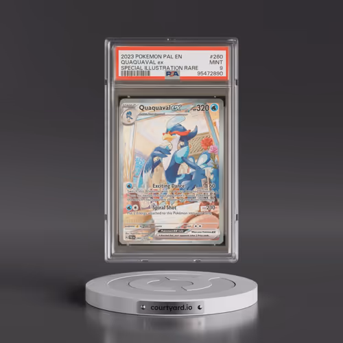 2023 Pokémon Pal EN-Paldea Evolved #260 Quaquaval EX - Holo Special Illustration Rare (PSA 9 MINT)