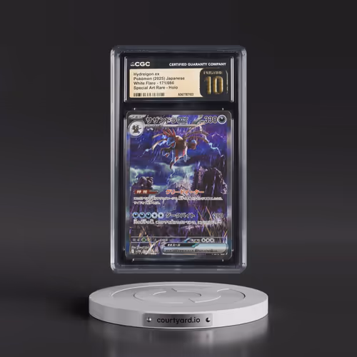 2025 White Flare - sv11W #171/086 Hydreigon ex - Special Art Rare Holo (CGC 10 PRISTINE)
