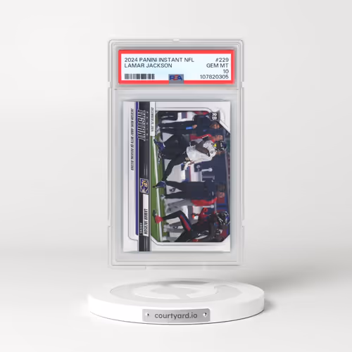 2024 Panini Instant NFL #229 Lamar Jackson (PSA 10 GEM MINT)
