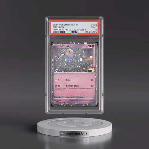 2024 Pokémon Play! Pokémon Prize Pack: Series 4 #089 Drifloon (PSA 9 MINT)