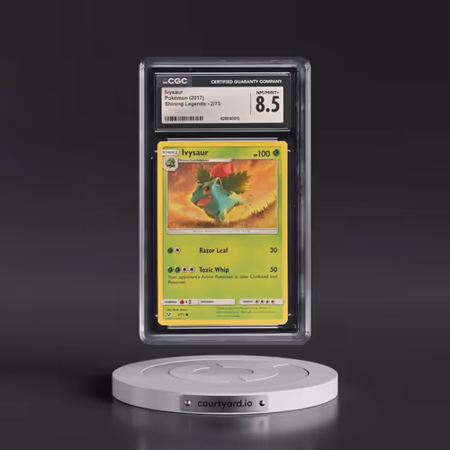 2017 Shining Legends #2/73 Ivysaur (CGC 8.5 NM-MT+)