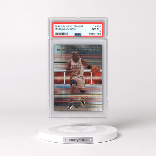 1999 SPx SPxcitement #S20 Michael Jordan (PSA 8 NM-MT)
