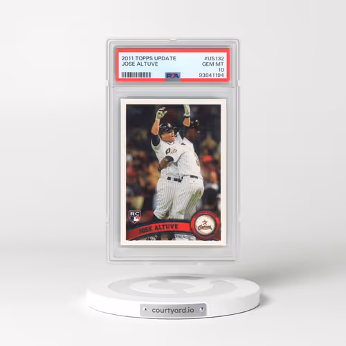 2011 Topps Update #US132 Jose Altuve (PSA 10 GEM MINT)