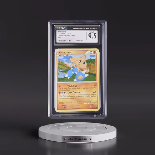 2011 Call of Legends #8/95 Hitmontop - Holo (CGC 9.5 MINT+)