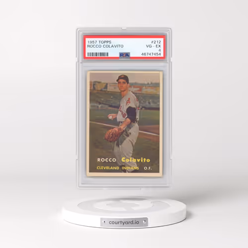 1957 Topps #212 Rocco Colavito (PSA 4 VG-EX)