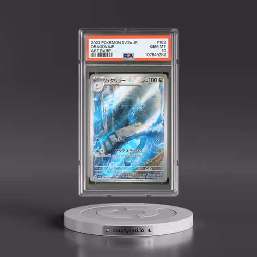 2023 Pokémon Sv2a-Pokemon 151 #182 Dragonair - Art Rare (PSA 10 GEM MINT)