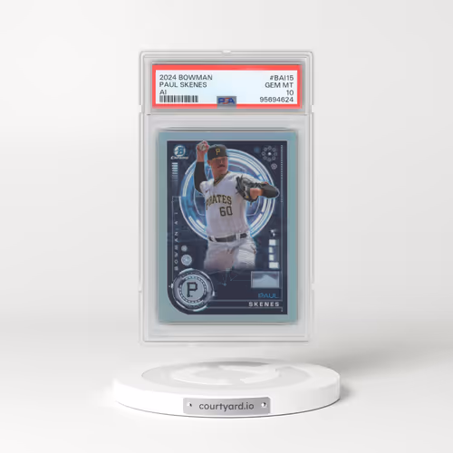 2024 Bowman Bowman AI #BAI15 Paul Skenes (PSA 10 GEM MINT)