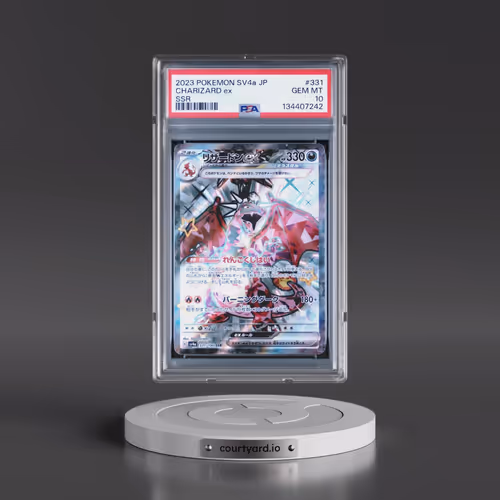 2023 Pokémon Sv4a-Shiny Treasure EX #331 Charizard EX - Holo Ssr (PSA 10 GEM MINT)