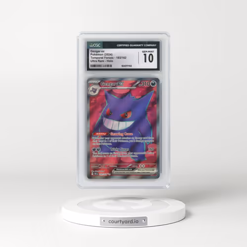 2023 Temporal Forces - TEF EN #193/162 Gengar ex - Ultra Rare (CGC 10 GEM MINT)