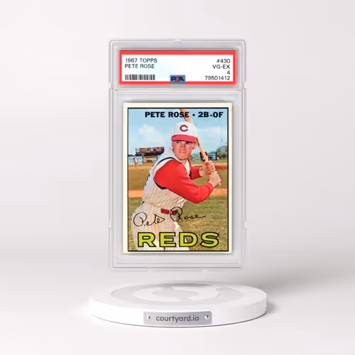 1967 Topps #430 Pete Rose (PSA 4 VG-EX)