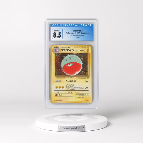 1997 Pokémon Jungle #101 Electrode - Holo (CGC 8.5 NM-MT+)