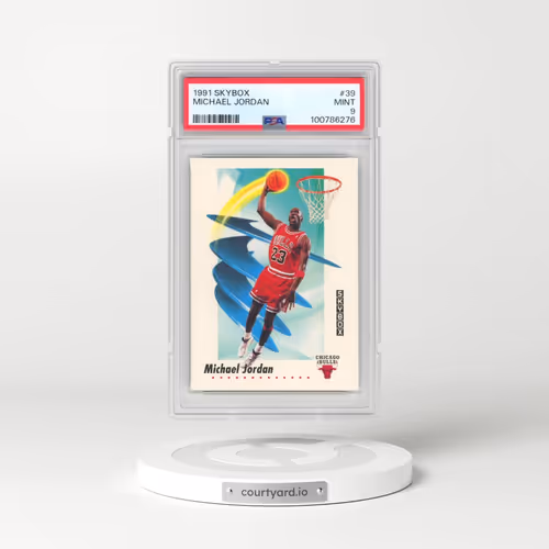 1991 Skybox #39 Michael Jordan (PSA 9 MINT)