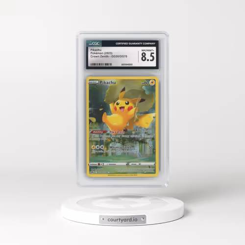 2022 Crown Zenith #GG30/GG70 Pikachu (CGC 8.5 NM-MT+)