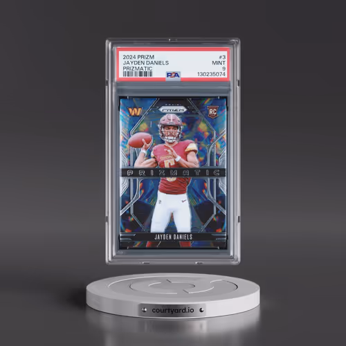 2024 Panini Prizm Prizmatic #3 Jayden Daniels (PSA 9 MINT)