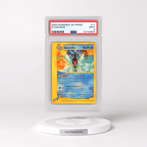 2003 Pokémon Skyridge #11 Gyarados (PSA 9 MINT)